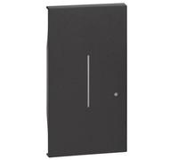 Cover Bticino Living Now comando luci wireless nera KG42M2