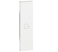 Cover Bticino Living Now con simbolo USCITA 1M bianco KW01MHGEN