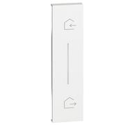 Cover Bticino Living Now Leave Back per Modulo Entra&Esci Bianca KW40