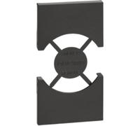 Cover Bticino Living Now Per Prese Standard P40 2 Moduli - Colore: Nero, CONFEZIONE: 1 pz.
