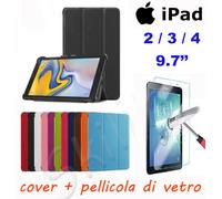 COVER CASE CUSTODIA PER APPLE iPod iPad 2 / 3 / 4 9.7'' 9.7 9,7 9,7'' POLLICI