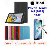 COVER CASE CUSTODIA PER APPLE iPod iPad Pro 11 (2024) / M4 (2024) 11,0 11.0''