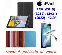 COVER CASE CUSTODIA PER APPLE iPod iPad Pro (2018) (2020) (2021) (2022) 12.9''