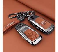 Cover Chiave Audi A1 A3 A4 A5 A6 Q3 Q5 Q7 Custodia Pelle e Lega