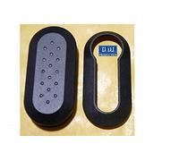 Cover Chiave Guscio Compatibile con Fiat 500 Punto Evo Bravo Panda 500l Lancia Y Ypsilon Musa Delta Scocca (Nero)