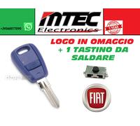 COVER CHIAVE GUSCIO FIAT PUNTO 188 LAMA PUNTA TELECOMANDO BLU 500 + 1 TASTINO