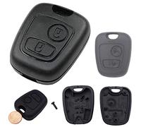 Cover Chiave Guscio Telecomando 2 Tasti Peugeot 106 107 206 207 208 407 806 Citroen C1 C2 C3 C4 C5 Xsara Picasso Saxo Saxò Toyota Aygo Scocca Chiavi Auto Ricambio Senza Elettronica E Transponder