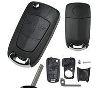 Cover Chiave Guscio Telecomando Nero 2 Tasti e Lama Scatto Opel Corsa Astra Zafira Agila Omega Combo Tigra Meriva Vectra CHIAVIT