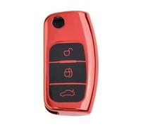 Cover Chiave Remoto Precision Cut Rosso Per Ford Flip, Protezione Pioggia