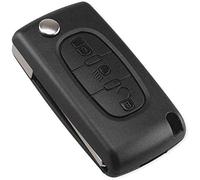 Cover Chiave Telecomando plip Pulsante Compatibile con Citroen C4 Picasso con scanalatura