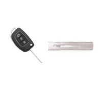 Cover Chiavi per Auto Hyundai KIA8RS8 3 Bottoni Silca