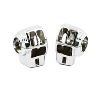 Cover comandi interruttori manubrio 08-13 touring (modelli con radio) cromato