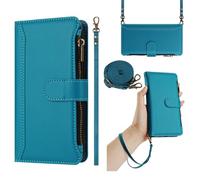 Cover Compatibile con itel City 200, Custodia per portafoglio con cerniera, Flip Libro Magnetica itel City 200