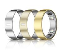 Cover compatibile con Oura Ring Gen 5 Ultra Sottile TPU Protector Donna | Per Oura Ring 5 Taglia 9 Oro + Argento + Champagne Oro Oro Antigraffio Anello Protettivo Accessori Caso
