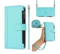 Cover Compatibile con Realme C100/C85, Custodia per portafoglio con cerniera, Flip Libro Magnetica Realme C100/C85