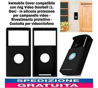 Cover compatibile con ring Video Doorbell (1. Gen) - in silicone. Protezione