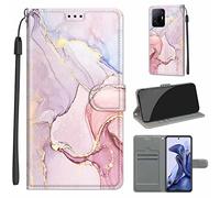 Cover Compatibile con Xiaomi 11T 5G/ 11T Pro 5G, Protezione Completa Pelle PU Portafoglio Flip Libro Libretto con [Slot per Scheda] [ Funzione di Supporto] Custodia per Xiaomi 11T/ 11T Pro