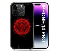 Cover compatibile MagSafe per Iphone 14 Pro (6.1) Manga Fullmetal Alchemist Logo