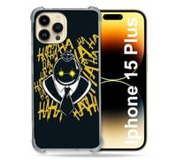Cover compatibile MagSafe per iPhone 15 Plus Manga Assassination Classroom Kuro Nero