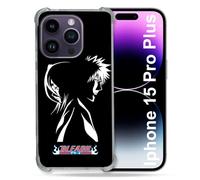 Cover compatibile MagSafe per iPhone 15 Pro Plus (6.7) Manga Bleach Duo
