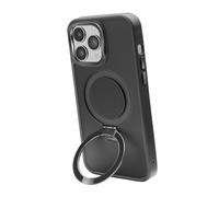 Cover compatibile ricarica MagSafe con anello stand per iPhone 14 Pro Max