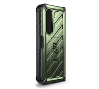 Cover completa per Samsung Z Fold4 con cavalletto e clip cintura Supcase verde