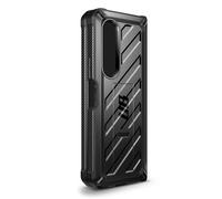 SupCase Custodia per Samsung Galaxy Z Fold 4 5G (2022), bumper Case robusta custodia protettiva premium [Unicorn Beetle] con pellicola protettiva integrata, clip per cintura e supporto (nero)