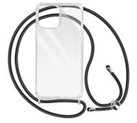 Cover con cordino per iPhone 11 Pro rigida bumper serie Corda trasparente