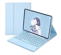 Cover con Tastiera Bluetooth Royal Bailey TS211c per iPad Pro 11 2024 Blu