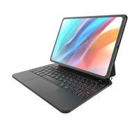 Cover con tastiera QWERTY fissa Typee per iPad Pro 11 (2018-2022) / Air 4 (2020) / Air 5 (2022) / Air 11 pollici (2025) M3 / (2024) M3 - Nero - Nouvo