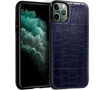 Cover Cool per iPhone 11 Pro MAX Leather Crocodile Marino