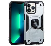 Cover Cool per iPhone 13 Pro Hard Anello Argento