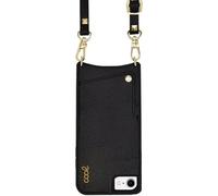 Cover Cool per iPhone 7/8 / SE (2020) / SE (2022) Cinturino Pop-Rock in pelle nera