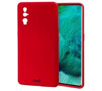 Cover Cool per OPPO Find X2 Cover Silicone Rosso