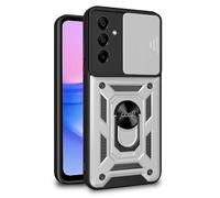 Cover Cool per Samsung A155 Galaxy A15 / A15 5G Hard Ring Argento