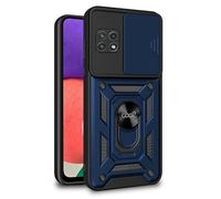 Cover Cool per Samsung A226 Galaxy A22 5G Ultra Hard Ring Marino