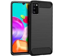 Cover Cool per Samsung A415 Galaxy A41 Carbone Nero
