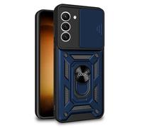 Cover Cool per Samsung S911 Galaxy S23 Hard Ring Blu