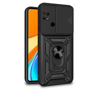 Cover Cool per Xiaomi Redmi 9C / 10A Hard Ring Nero