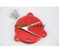 Cover coperchio carter pignone motore sinistro ergal Yamaha T-Max 530 ROSSO