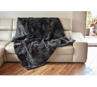 Cover Coperta Vero Pelliccia Toscana Lana Montone pelle di Pecora Tappeto