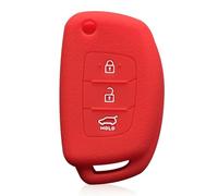 Cover Copri Chiave per Auto Custodia Chiave per Hyundai Solaris 2022 Tucson per Accent Ix25 Creta Elantra Ix35 Grand I10 Verna 2021 I20 I40 Portachiavi per Key FOB-Red Type B