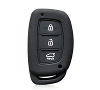 Cover Copri Chiave per Auto Custodia Chiave per Hyundai Solaris 2022 Tucson per Accent Ix25 Creta Elantra Ix35 Grand I10 Verna 2021 I20 I40 Portachiavi per Key FOB-Type C Black