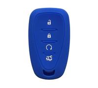 Cover Copri Chiave per Auto Custodia Chiave per Malibu-Equinox-Cruze-Spark-Sonic-Camaro-Volt-Bolt-Captiva Portachiavi per Key FOB-B Model Blue