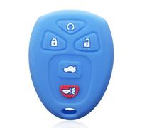 Cover Copri Chiave per Auto Custodia Chiave per Tacho 900 Traverse 2007 per GMC Yukon 2007 HHR 2007 per Cadillac Portachiavi per Key FOB-Sky Blue 5btns