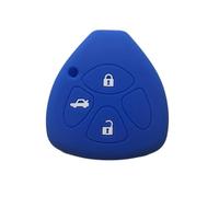 Cover Copri Chiave per Auto Custodia Chiave per Yaris Vitz Auris MK I 2007 per Corolla Verso Hilux 7 RAV4 Porte per Camry Portachiavi per Key FOB-B Blue