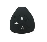 Cover Copri Chiave per Auto Custodia Chiave per Yaris Vitz Auris MK I 2007 per Corolla Verso Hilux 7 RAV4 Porte per Camry Portachiavi per Key FOB-B Black
