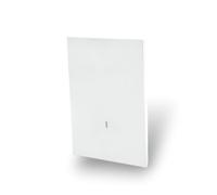 COVER COPRI TASTO 2 MODULI Bianco per Placche Interruttore Prese frutti elettrici Supporti stile simile living now compatibili con prodotti ZEN