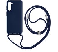 Cover cordino per Samsung Galaxy S23 collana / tracolla 80 cm blu