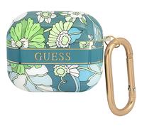 GUESS - Cover Flower Strap Green, Fr Airpods 3, Gua3hhfln (gua3hhfln)